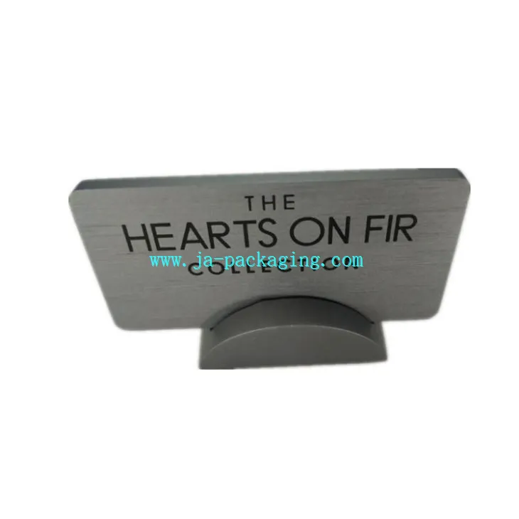 Bảng tên acrylic màu xám